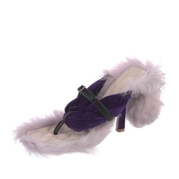Burberry shearling mules - Picture 1 of 5